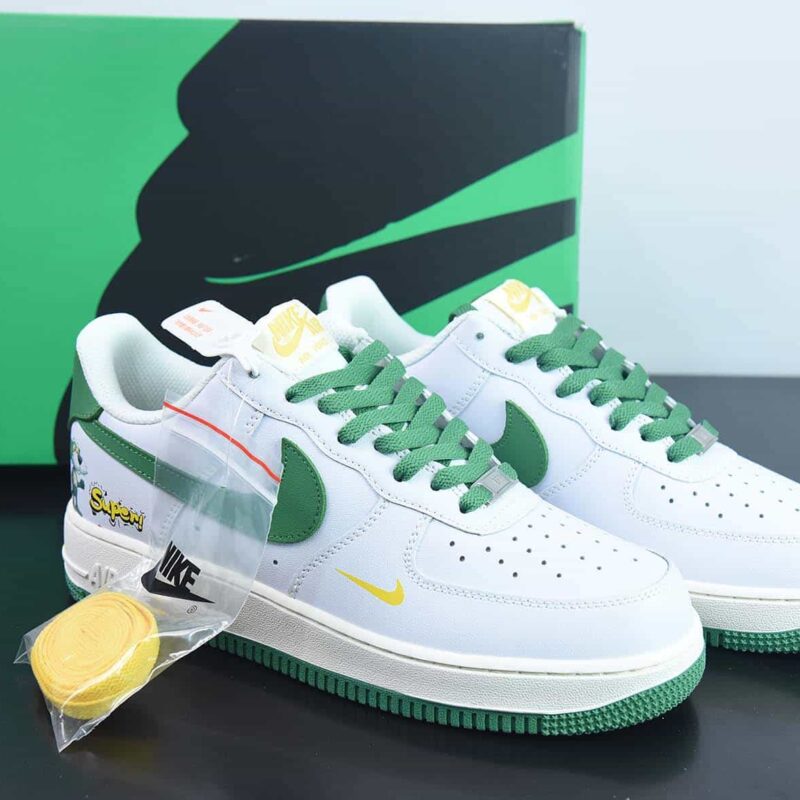 NIke Air Force 1 '07 Low “Super PUMA联名--米白碧玉”空军一号 低帮 运动鞋货号:BS9055-721