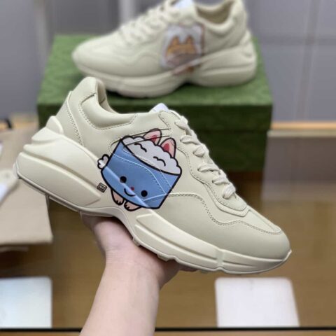 Gucci古驰 【新款G家高版本】男女款复古运动鞋