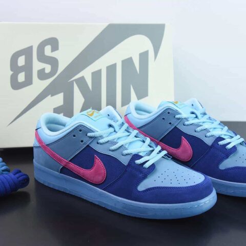 Nike Dunk SB Low 说唱歌手联名 蓝毛怪低帮运动鞋 货号 DO9404-400