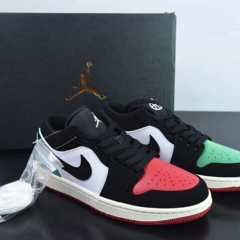 Air Jordan 1 Low "Quai 54" AJ1 乔1锦标赛20周年特别款 低帮文化休闲板鞋 货号:FQ6703-100