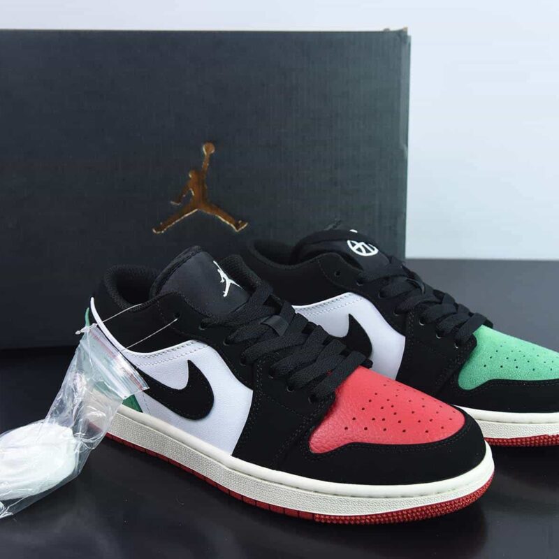 Air Jordan 1 Low "Quai 54" AJ1 乔1锦标赛20周年特别款 低帮文化休闲板鞋 货号:FQ6703-100