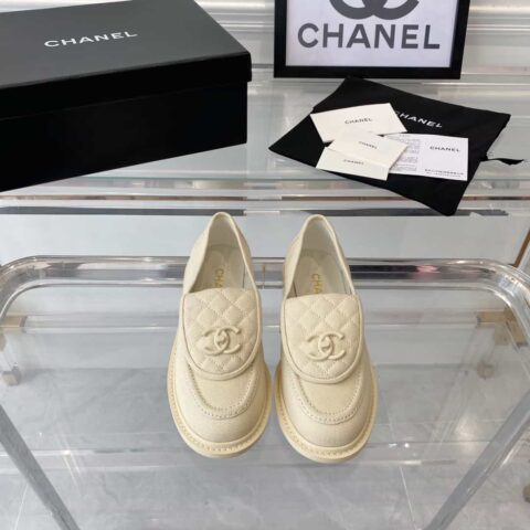 Chanel香奈儿 进口牛仔布鞋面羊皮垫脚运动鞋