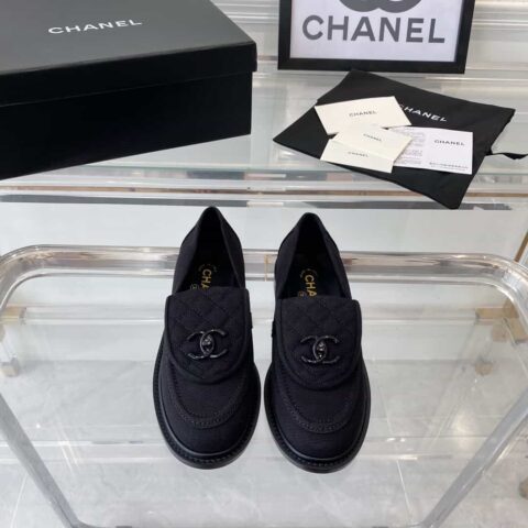Chanel香奈儿 进口牛仔布鞋面羊皮垫脚运动鞋