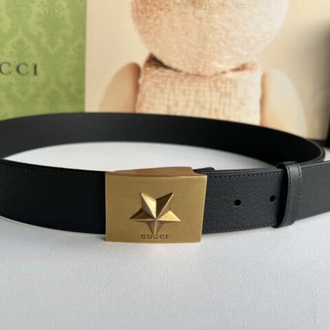 Gucci古驰   2023新款男士皮带4cm
