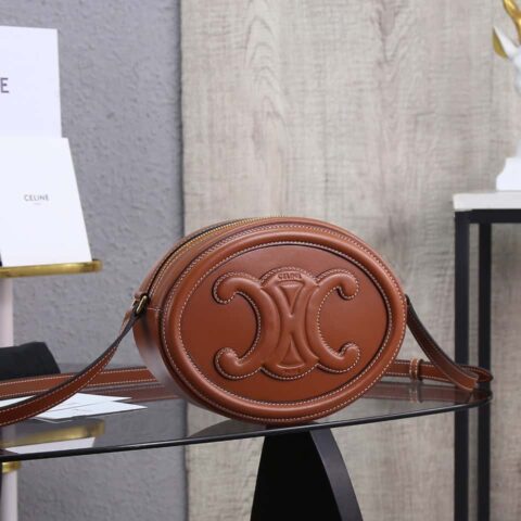 【特级品质 全钢五金】c家2022春夏新款首发大月饼 月饼包小猪包款号:198603