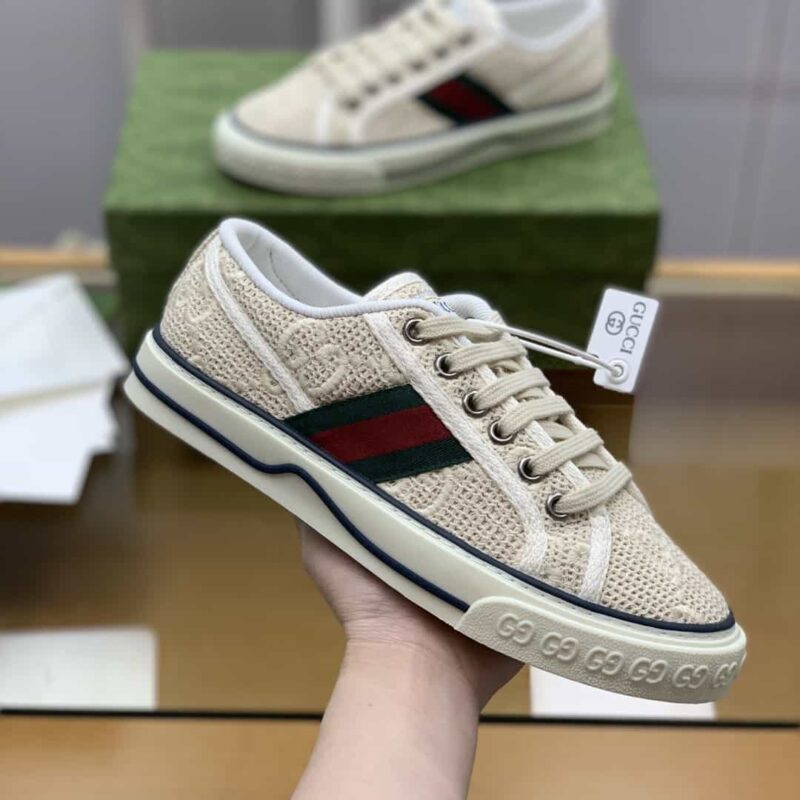 Gucci古驰 G家1977男女款帆布鞋