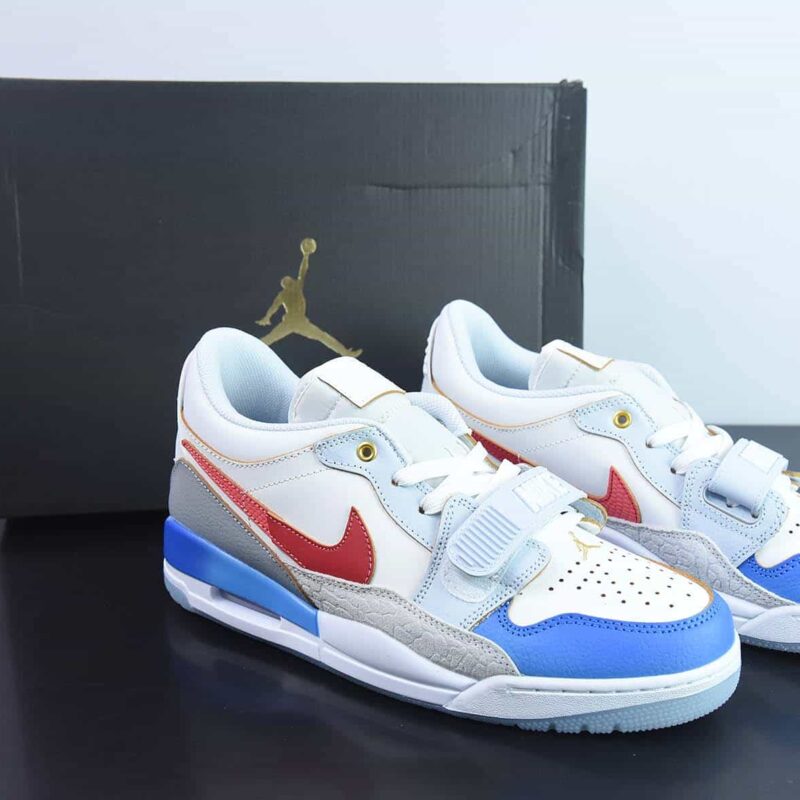 NK Air Jordan Legacy 312 Low 乔丹最强三合一混合版本 AJ312白蓝红 货号:FN8902-161