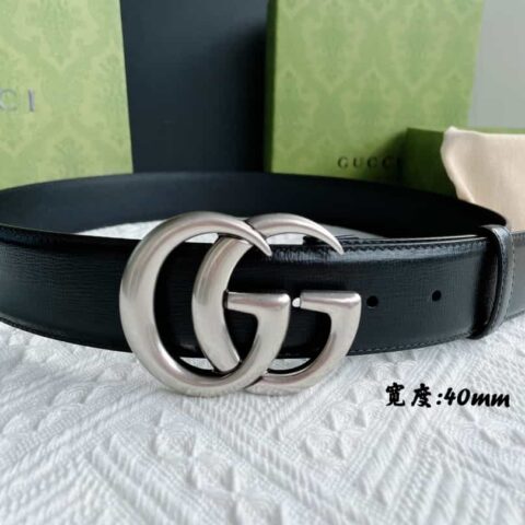 Gucci古驰 进口牛皮纹理带2.0/3.0/4.0