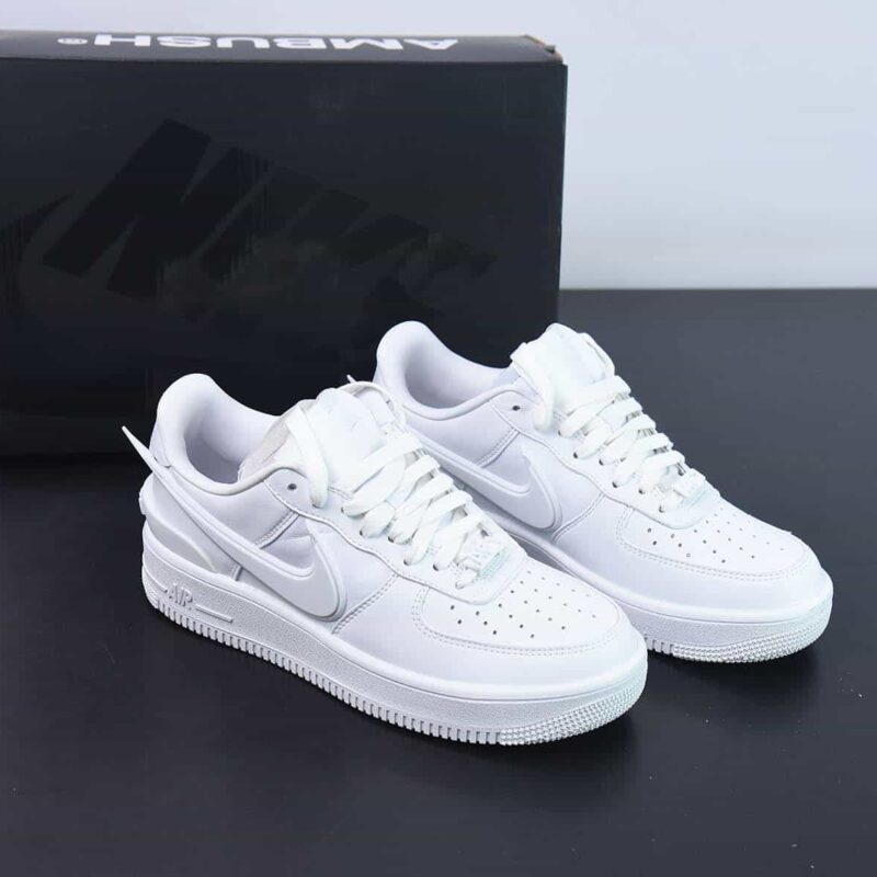 Ambush x Nk Air Force 1'07 Low "Phantom" 联名款 纯白 空军一号低帮休闲板鞋 货号:DV3464-003