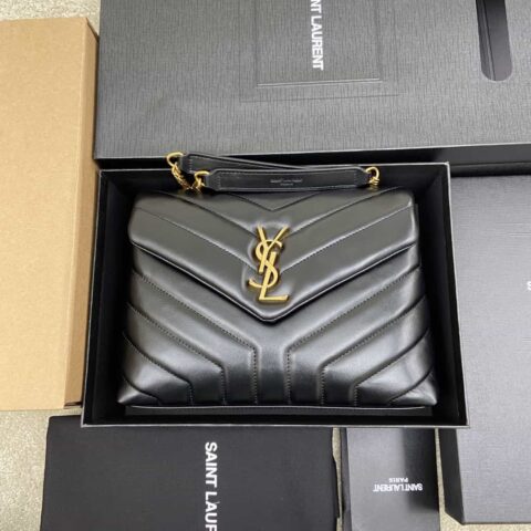 热销款YSL LOULOU 中号长形信封挎包型号:392277