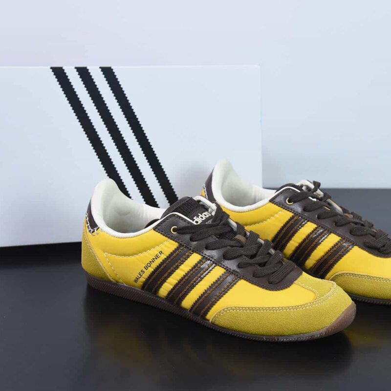 Adidas WB Japan Low 阿迪 三叶草WB日产系列经典复古低帮休闲运动慢跑鞋货号:GY5752