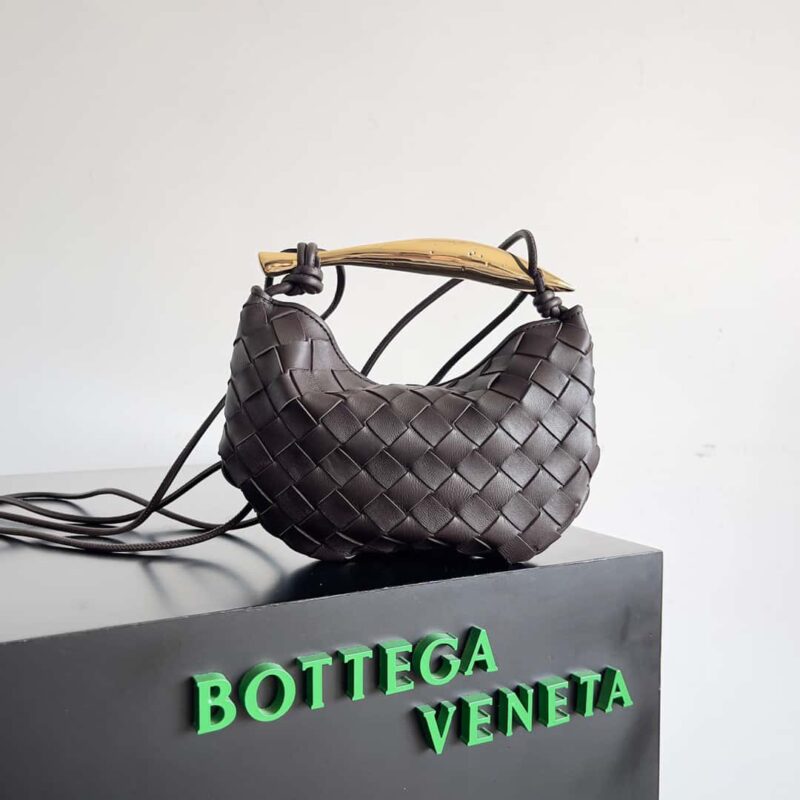 BottegaVeneta葆蝶家Bv 春夏新款 迷你沙丁鱼SARDINE 款号:744267 咖啡色