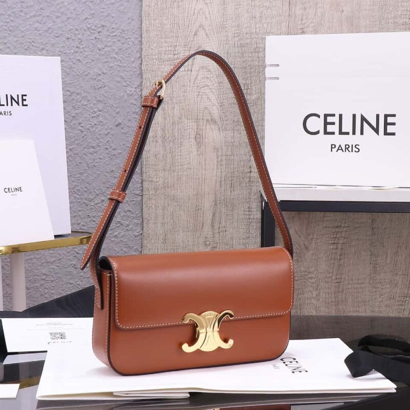 【特级品质 全钢五金】 CELIN* 全新Triomphe 凯旋门腋下包 2021春夏限定款 款号:194142