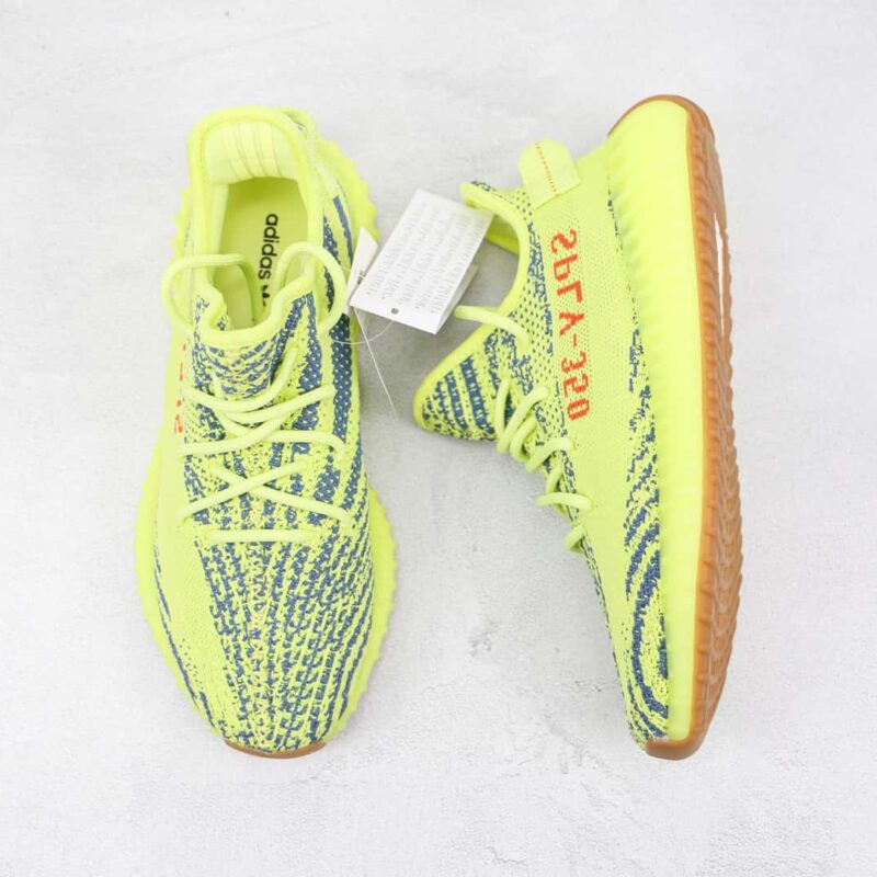 椰子 350 V2 巴斯夫 Yeezy Boost 350 V2 黄斑马运动鞋货号:B37572