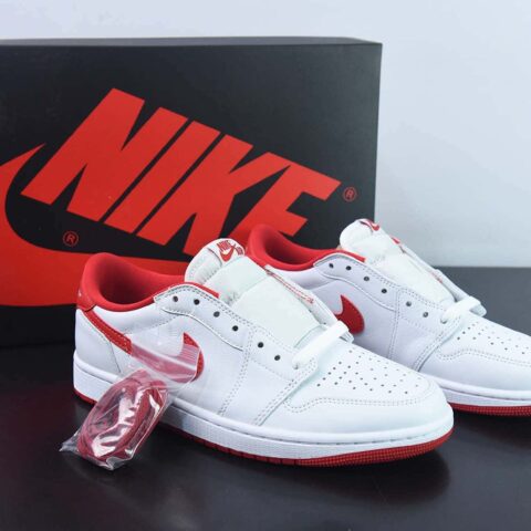 NK Air Jordan 1 Retro Low OG”Black Toe“AJ1乔丹一代低帮经典复古文化休闲运动篮球鞋“OG白红脚趾”货号:CZ0790-161
