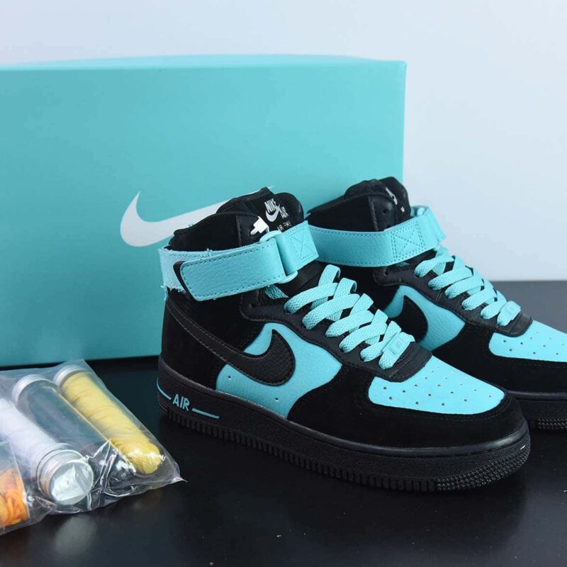 Tiffany & CO x Nike Air Force 1 Mid "1837" 蒂芙尼联名中帮板鞋 货号:DZ1382-202