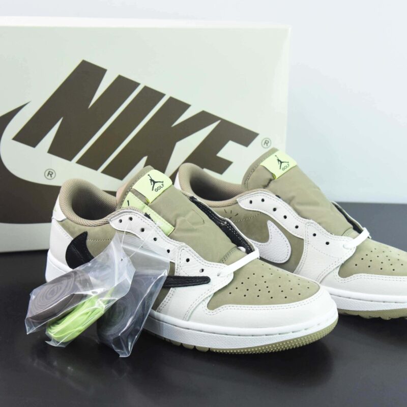 Air Jordan AJ1 Low Golf "Olive" TS联名倒钩高尔夫低帮6.0 货号:FZ3124-200