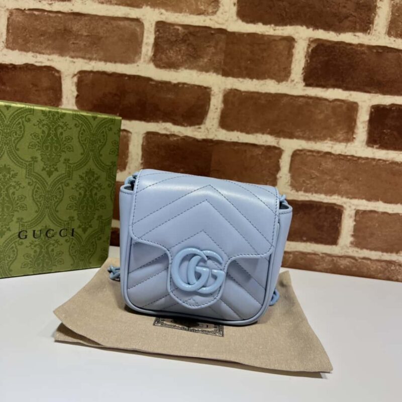 GUCCI古驰GG Marmont系列绗缝腰包739599