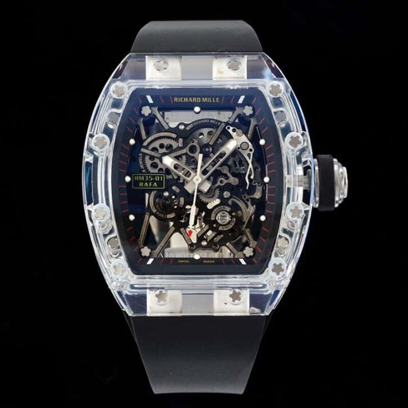 【一体机芯.水晶壳套】『RICHARDMILLE』理查米尔 RM35-01 一体RMUL 3机芯腕表
