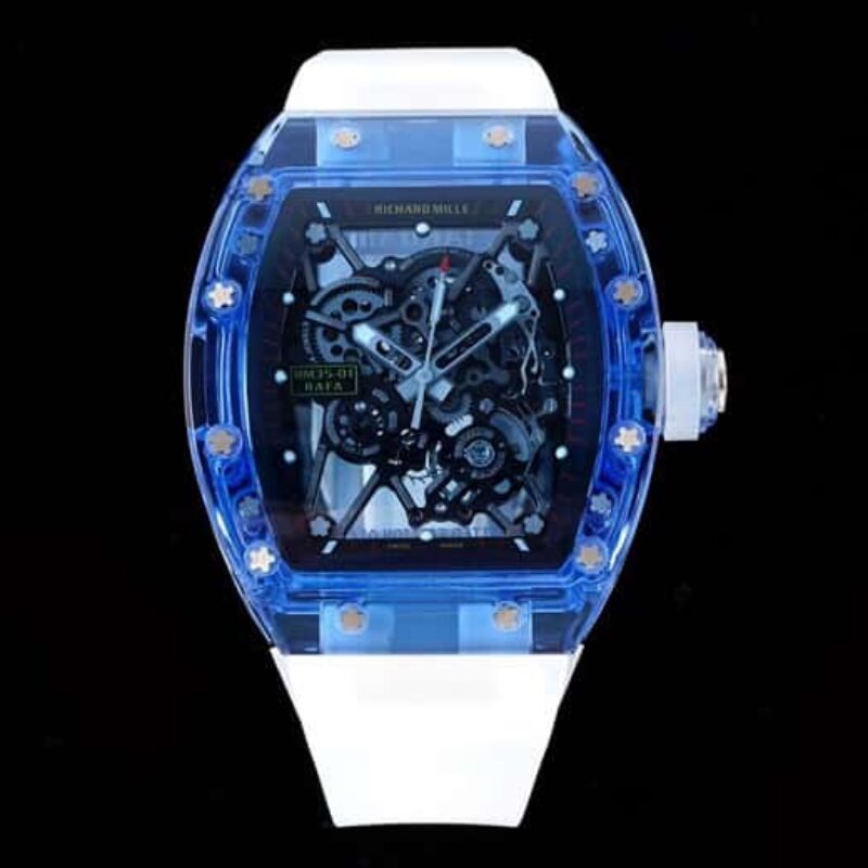 【一体机芯.水晶壳套】『RICHARDMILLE』理查米尔 RM35-01 一体RMUL 3机芯腕表