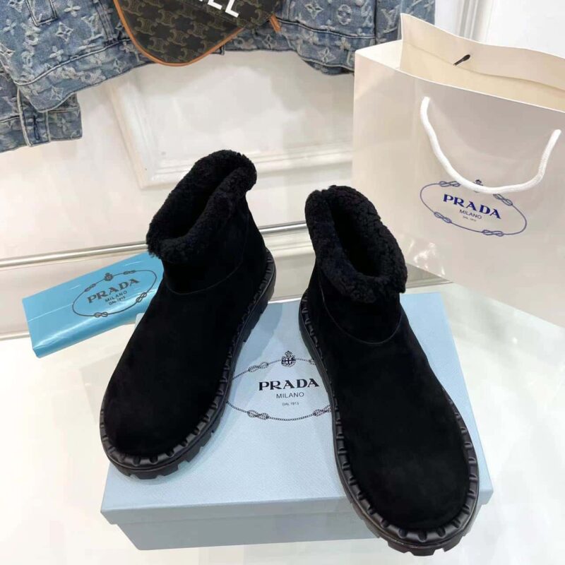 🐰🐰普拉达Prada 王炸款 雪地靴 滑雪靴 Prada限定系列