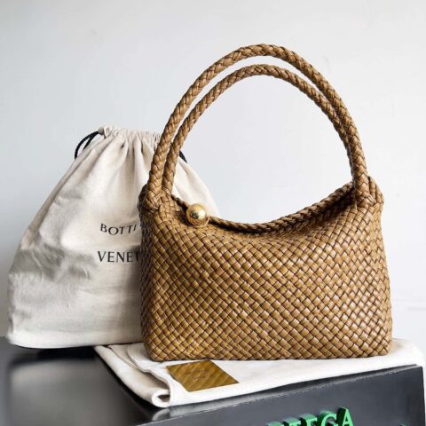 #Bv 2023冬季系列/最顶级Tosca手袋款号:716974 芥末绿