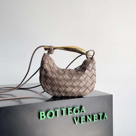 BottegaVeneta2023新款 葆蝶家Bv 春夏新款 迷你沙丁鱼SARDINE 款号:744267 卡其色