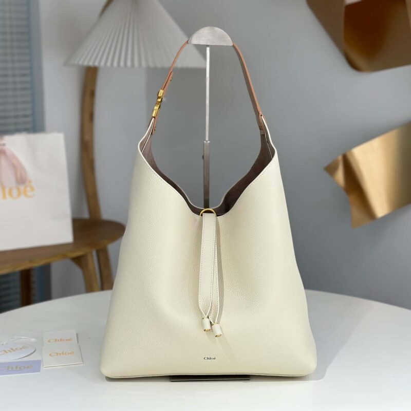 Chloe|Marcie Hobo bag新款💕36CM白色