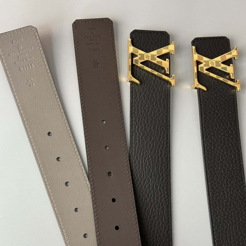 LV 男士腰带DamierLV双面腰带 4.0毫米 m0458