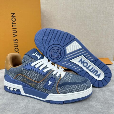 💋💍L家新品 L*V 路易~当季新品上架 TRAINER 系列运动鞋1AD6DI