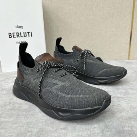💋💍Berlut* 布鲁提新品 Shadow飞织运动鞋