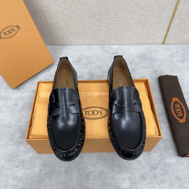 💋💍TOD*S新品 托德-斯 男士摩登商务休闲套脚皮鞋