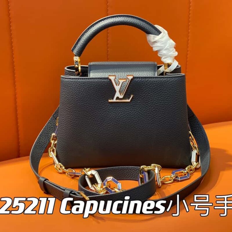 【原单精品】M25211（链条）M24863 全皮cap那英款系列 Capucines小号手袋
