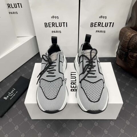 💋💍 布鲁提 Berlut* Shadow 飞织运动鞋履