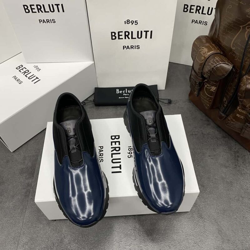 💋💍吴尊同款来袭 Berlut* 布鲁提 第三代升级版大底 最新款运动男士休闲运动鞋跑鞋