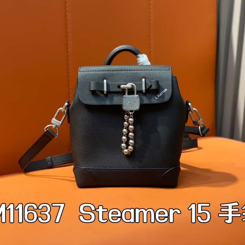 【原单精品】M11637黑色全皮 迷你书包