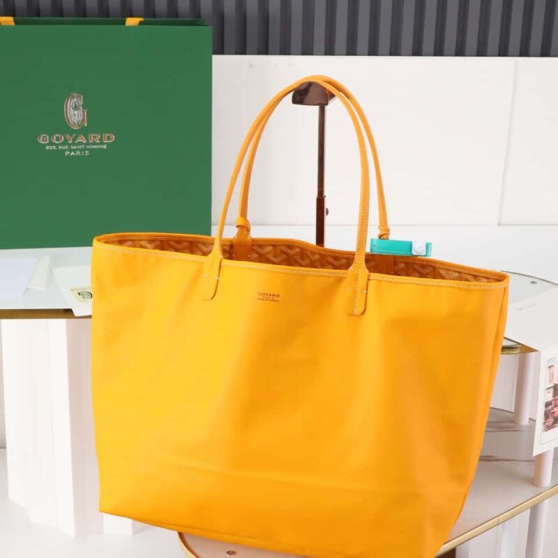 【特级品质 原厂料】Goyard戈雅 reversible anjou 双面托特大号黄色托特包