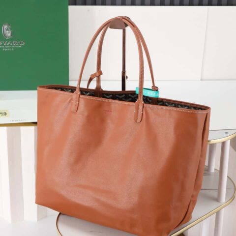 【特级品质 原厂料】Goyard戈雅 reversible anjou 双面托特大号棕色托特包