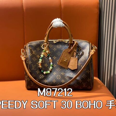N87212 当季新款 SPEEDY SOFT 30 BOHO 手袋(鸵鸟) 枕头包speedy系列