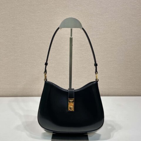 PRADA🎉新款腋下包🎉🎉1BC169A🎉🎉黑色