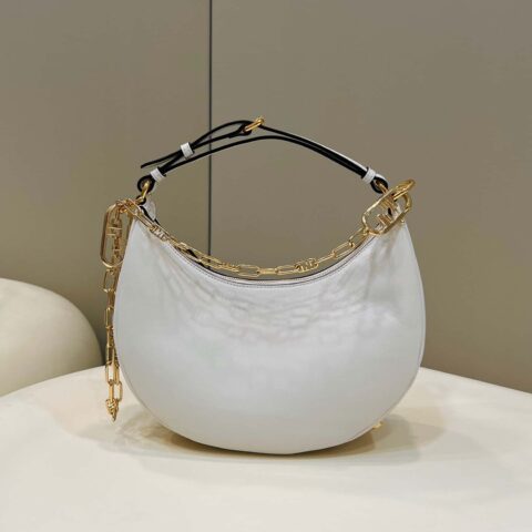 FENDI Fendigraphy腋下包 款号:80056m白色