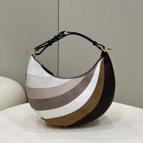 FENDI Fendigraphy腋下包 款号:80056m拼色