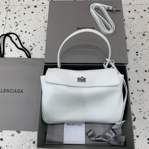 🖤【小号白色】 𝐁𝐀𝐋𝐄𝐍𝐂𝐈𝐀𝐆𝐀 𝐑𝐎𝐃𝐄𝐎 𝐁𝐀𝐆 系列手袋款号:78972