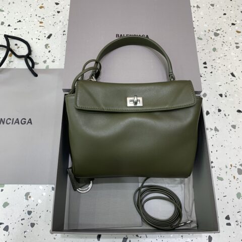 Balenciag rodeo mini 【绿色】型号:78972 手提包