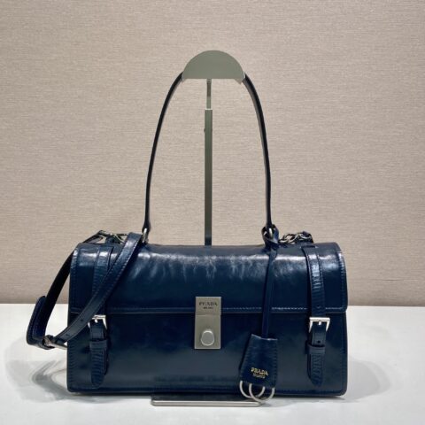 PRADA🎉新款笔筒包🎉1BN026小号🎉🎉深蓝色