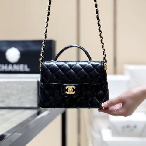 Chanel 25P kelly 手柄包👜AS5355黑色