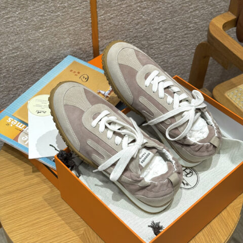 HERMES 617-Jet德训运动鞋👟(男款🚹)裸色/Nude color