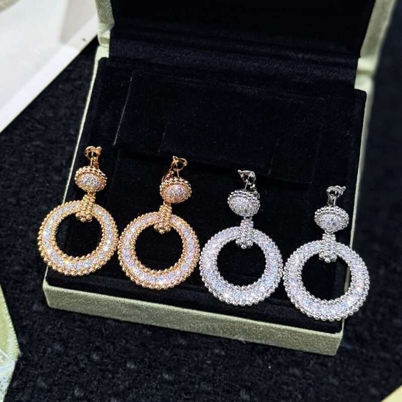 ❗️新品❗️ ☀️☀️Van Cleef &Arpels 梵克雅宝Perlee diamonds耳环
