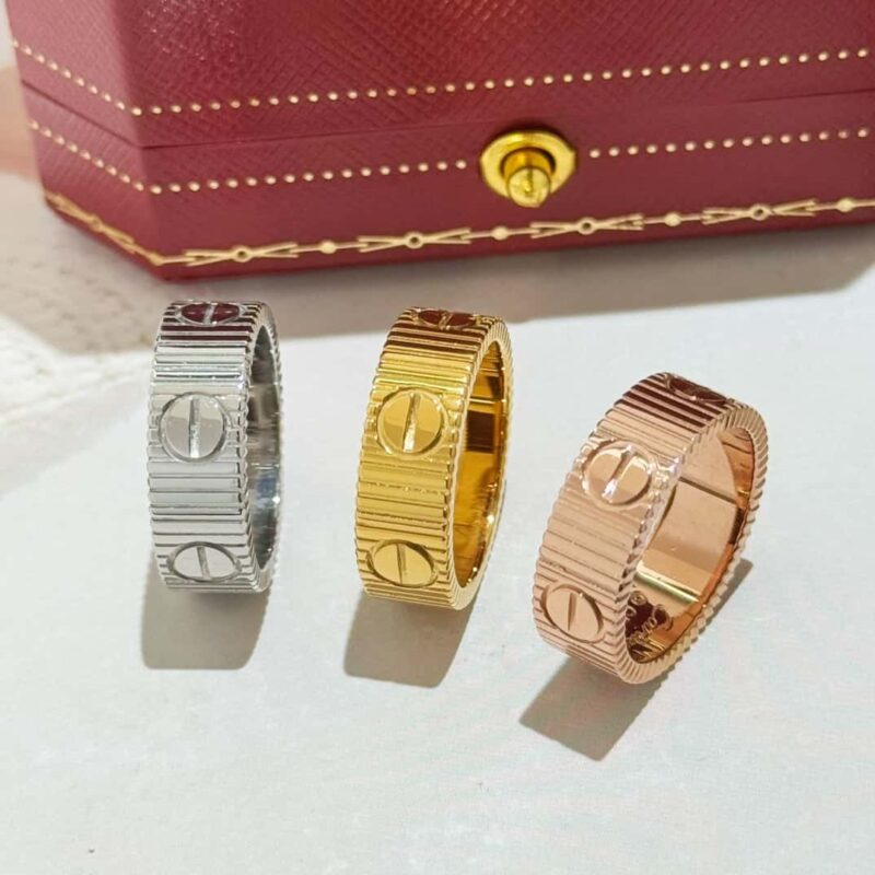 ❗️新品❗️ ☀️卡地亚LOVE Unlimited系列新款情侣👩🏻❤️👨🏻戒指 ☀️