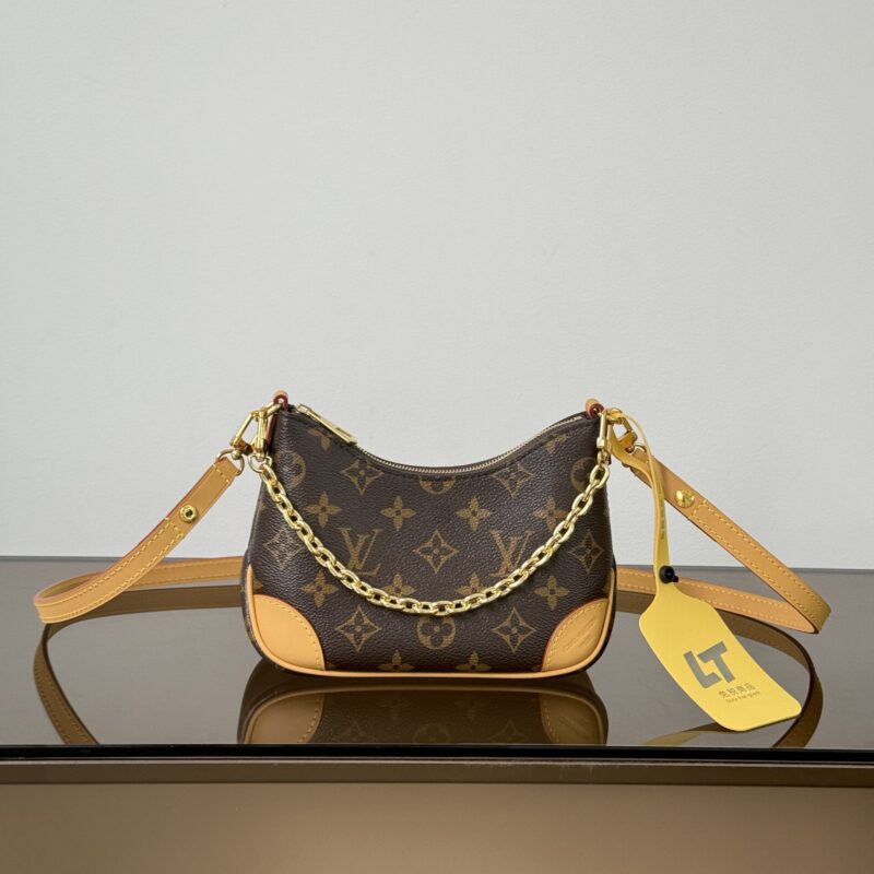 【特级原厂】  Nano Boulogne 手袋👜  型号: M25519老花 动态芯片版